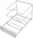Vertical Plate Holders Knife Plate Holder Pot Cover Stand Space-saving Kitchen Storage Rack