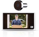 Peephole Doorbell,3.5 Inch Peephole Video Doorbell Camera 120 Degree Angle Peephole Viewer Smart Home Outdoor Cat Eye Visual Doorbell