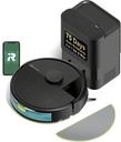 iRobot Roomba 104 2in1 Vacuum & Mop Robot - Self-Empties for 75 Days, Intense Power-Lifting Suction, Vacuums All Floors, Ideal for Pet Hair, LiDAR Smart Navigation Mapping, Mops Hard Floors