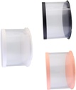 3pcs Transparent Cake Carrier Plastic Cake Box Reinforced Pet for and Packaging for Parties and Celebrations