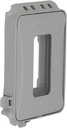 TAYMAC ML500 Single-Gang Mount 16-in-1 Flat Nonmetallic Weatherproof Vertical/Horizontal, 1-Pack, Gray