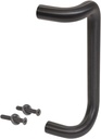 CRL 10" Oil Rubbed Bronze Solid Offset Pull Handles by CR Laurence