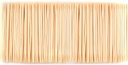 1000 Count Bamboo Toothpicks Barbecue, Fruits And Teeth Cleaning - Round Double-Pointed Wooden Toothpicks, For Appetizers,Olives