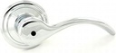 Kwikset 730PML-26 Pembroke Lever Privacy Door Lock with 6AL Latch and RCS Strike Bright Chrome Finish