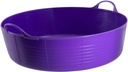 Tubtrugs SP35P Flexible Purple Large Shallow 35 Liter/9.2 Gallon Capacity
