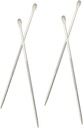 Garneck Latte Decorator Pen 4 Pack Stainless Steel Hook Stitch Tool Ideal for Coffee Tea Cake More