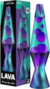 The Original Lava® Lamp - 14.5" Aurora Borealis – Classic Liquid Motion Lamp - Purple Wax and Blue Liquid - Item #2047 (Amazon Exclusive)