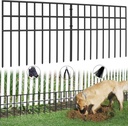 42.5ft(L) x 13in(H) Animal Barrier Fence, 30 Panels No Dig Garden Fence for Dog Rabbit, Rustproof Anti Digging Barrier, Garden Edging Border Ground Defense for Outdoor, Yard, Patio