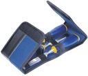 IRWIN Marples Chisel Set with Wallet, 3-Piece (1768781), Blue