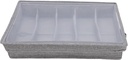 Yoidesu Silverware Case, Flatware Utensil Storage Case Removable Lid for Spoon Fork