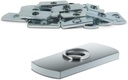 8020, 3785, 10 Series Steel 1/4-20 Centered Slide in Economy T Nuts Hardware Nuts for 1" 10 Series Aluminum Extrusions 80/20 (25 Pack)