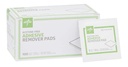 Medline Adhesive Remover Pads, Acetone-Free, 2-Ply, Box of 100