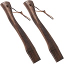 2pcs Mini Axe Handle Replacement for Smooth Surface for Safe Use Suitable for Firewood Gardening Hiking Hunting