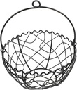 Kitchen Supply Iron Wire Basket Fruit Bowl Snack Holder Ginger Basket for Kitchen
