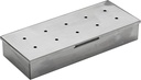 Char-Broil Stainless Steel Smoker Box, Silver, 3.75 x 1.6 x 9.25 inches