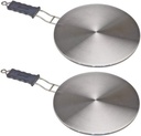 Max Burton 6010 Induction Interface Disk with Heat-Proof Handle (Pack of 2), Works with Max Burton Induction Cooktops 6000, 6200, 6400, 6515, 6235 and any other Induction Cooktop of any Brand
