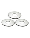 IMScrews 1/2" USS Large Flat Washers 304 Stainless Steel Washers (Pack of 25) - Durable, Rust-Resistant, Heavy Duty, Essential Hardware for Construction and DIY Projects