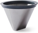 Able NUMBER FOUR: Precision Reusable Coffee Filters, Durable Metal Coffee Filter Compatible with Any Number 4 Brew Basket, Brewing System Accessory, Optimizes Extraction, Reduces Sediment, Pack of 1