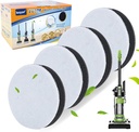 KEEPOW NEU100 Vacuum Filters for Eureka Airspeed Compact Bagless Upright Vacuum Cleaner NEU100, NEU10AE4, NEU10AE5, NEU10AE2, NEU102 Series, Part #E0106 (4 Pack)