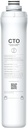 Bluevua ROPOT CTO Filter, Replacement for RO100ROPOT, 1-year Lifetime-2nd Stage