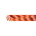 Wirenco 2 AWG Stranded Bare Copper Building Wire (50 FT Cut)