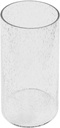 Cylinder Glass Shade Lamp Shade Clear Bubble Glass Lamp Shade, Light Fixture Replacement Globe or Cover with 1-5/8-inch (Bubble Cylinder with Open Both Ends)