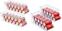 4 Pack Soda Can Organizer for Refrigerator