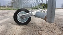 Mofeez Gate Wheel for Metal Swing Gate with 1-5/8" Thru 2" Gate Frames, Gate Support Wheel for Chain Link Fence, Prevent Gate from Dragging