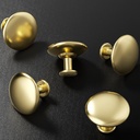 5 Pack Cabinet Knobs Brass Dresser Drawer Knobs Cabinet Handles Door Drawer Pulls for Kithchen Closets